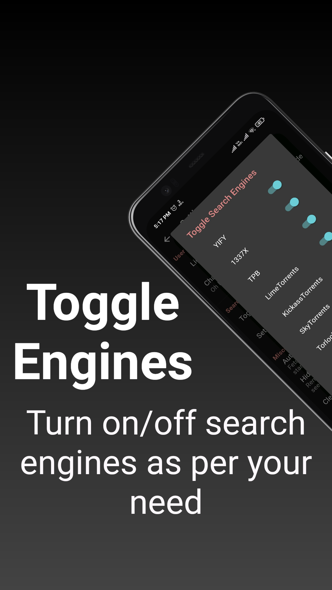 Toggle Engines